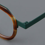 Noel Round Unisex Ultra-Light Titanium Glasses Frame