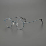 Nardo Titanium Round Glasses Frame
