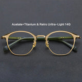 Rey Retro Titanium Eyeglasses Frame