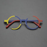 Caia Ultralight Round Titanium Glasses Frame