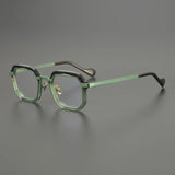 Mod Polygon Acetate Glasses Frame
