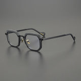 Mod Polygon Acetate Glasses Frame