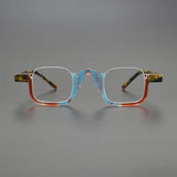 Didie Acetate Half Frame Rectangle Glasses Frame