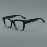 Boe Vintage Rectangle Acetate Glasses Frame