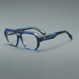 Viray Retro Rectangle Acetate Glasses Frame