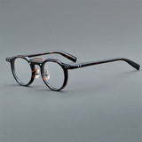 Ron Retro Round Acetate Glasses Frame