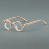 Yves Vintage Acetate Round Glasses Frame