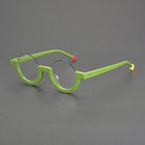 Macon Round Acetate Personalized Eyeglasses Frames