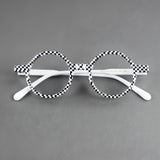 Oguz Retro Round Acetate Glasses Frame