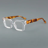 Boe Vintage Rectangle Acetate Glasses Frame