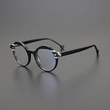 Gert Vintage Acetate Round Glasses Frame