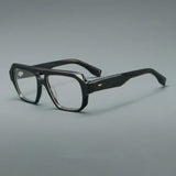 Viray Retro Rectangle Acetate Glasses Frame
