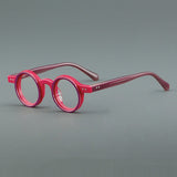 Yves Vintage Acetate Round Glasses Frame
