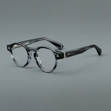 Javier Acetate Round Retro Glasses Frame