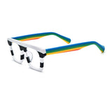 Rurik Unisex Rectangle Acetate Glasses Frame