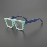 Rurik Unisex Rectangle Acetate Glasses Frame