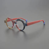 Jose Retro Round Acetate Frame