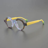 Jose Retro Round Acetate Frame