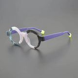 Jose Retro Round Acetate Frame