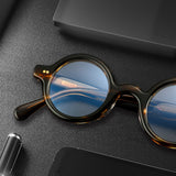 Dalwin Vintage Acetate Round Glasses Frame