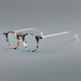 Ron Retro Round Acetate Glasses Frame