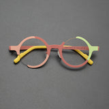 Caia Ultralight Round Titanium Glasses Frame