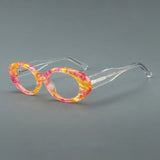 Marko  Oval Vintage Acetate Eyeglass Frame