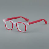 Sujeet Retro Rectangle Acetate Eyeglasses Frame