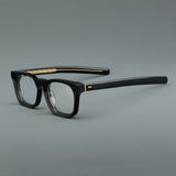 Edra Vintage Acetate Rectangle  Glasses Frame