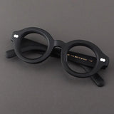 Lamb Vintage Acetate Round Glasses Frame