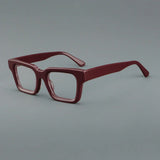 Boe Vintage Rectangle Acetate Glasses Frame