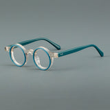 Yves Vintage Acetate Round Glasses Frame