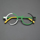 Caia Ultralight Round Titanium Glasses Frame