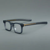 Edra Vintage Acetate Rectangle  Glasses Frame