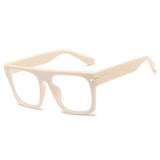 King Retro Unisex Rectangle Glasses Frame