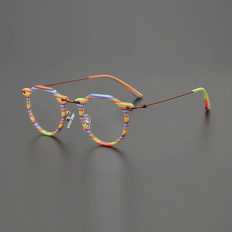 Osch Vintage Round Acetate Glasses Frame