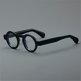 Campos Acetate Round Retro Glasses Frame
