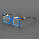Sultan Vintage Acetate Rectangle Eyeglasses Frame