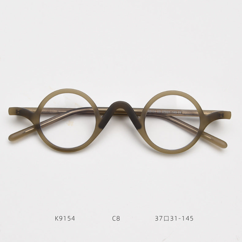 Rafi TR90 Vintage Round Glasses Frame – Muhoo