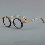 Perri Retro Round Acetate Glasses Frames