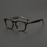 Prof Classic Square Acetate Glasses Frame