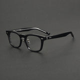 Prof Classic Square Acetate Glasses Frame