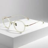 Gildo Retro Round Titanium Glasses Frame