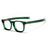 Davis Vintage Acetate Rectangle  Glasses Frame