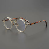 Van Retro Round Acetate Glasses Frame
