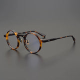Van Retro Round Acetate Glasses Frame