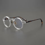 Van Retro Round Acetate Glasses Frame