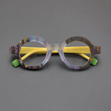 Jose Retro Round Acetate Frame