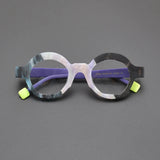 Jose Retro Round Acetate Frame