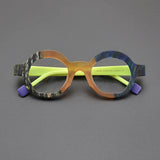 Jose Retro Round Acetate Frame